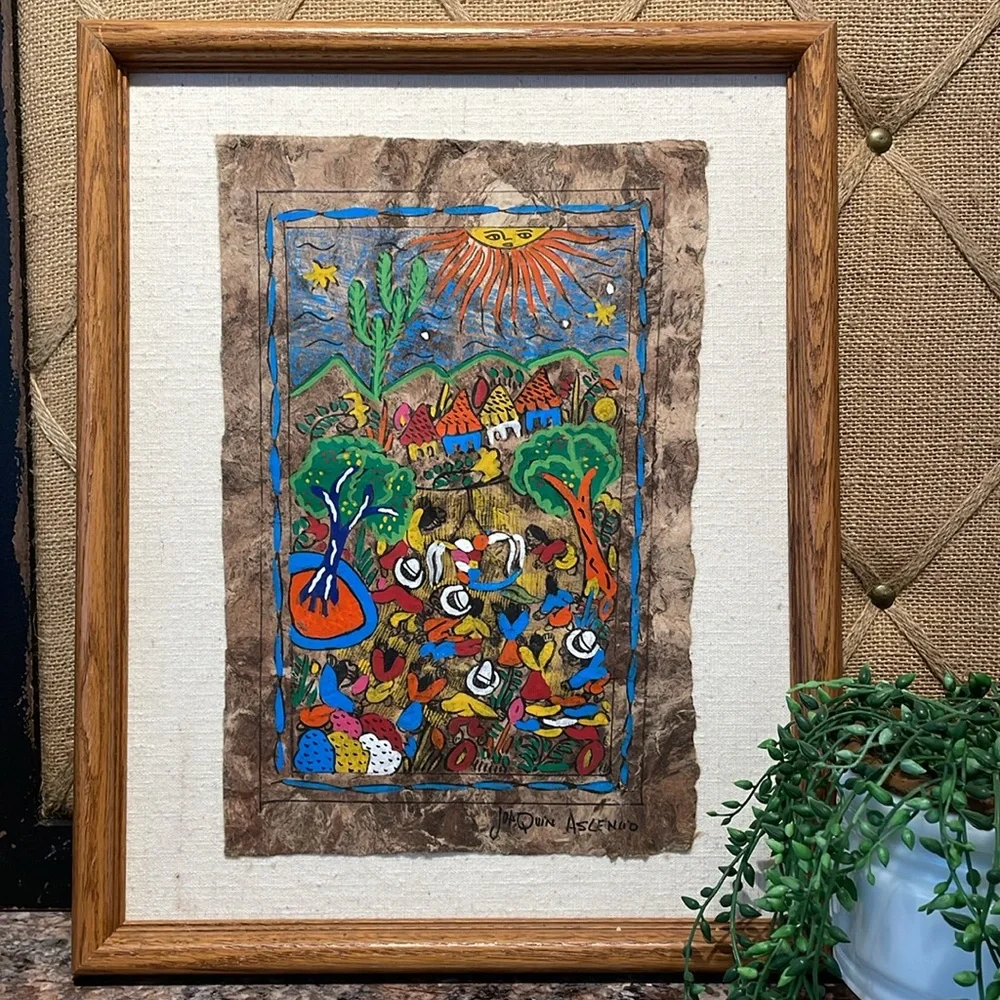 Joaquin Ascencio Mexican Folk Art painting